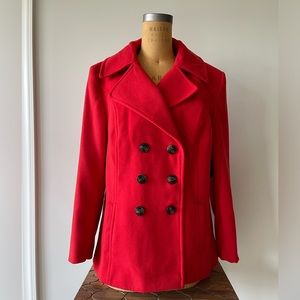 Simply Styled women’s red coat/jacket size XL NWT